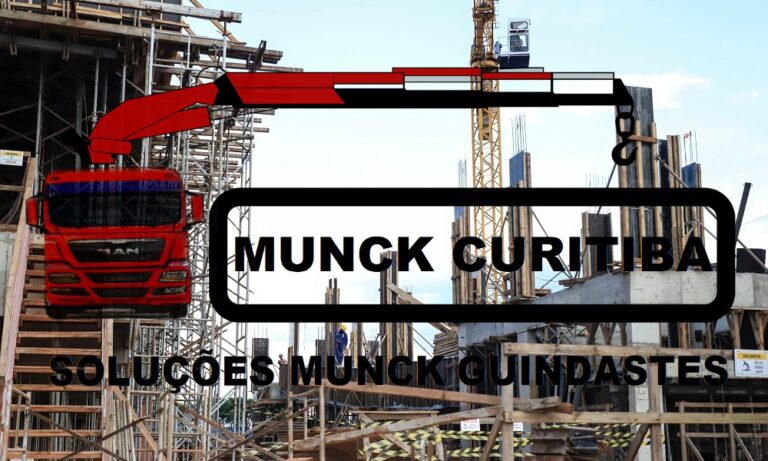 Munck Curitiba Soluções Seguras e Eficientes para Içamento e Transporte de Cargas Munck Curitiba.