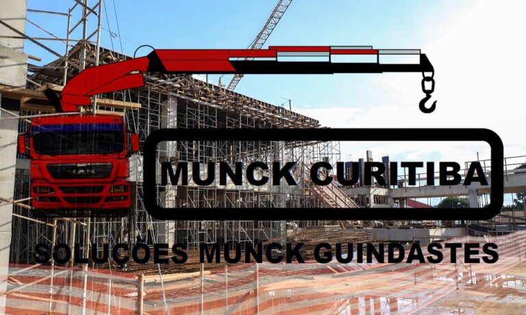 Munck Curitiba Equipamento Ideal para Movimentação de Cargas Pesadas.