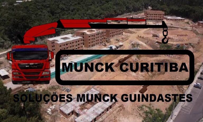 Munck Curitiba transporte e içamento de cargas pesadas, o serviço de Munck Curitiba