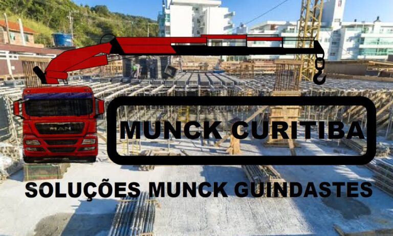 Munck Curitiba solução mais eficiente para empresas da construção civil, indústrias, montadoras, eventos e diversos outros segmentos.